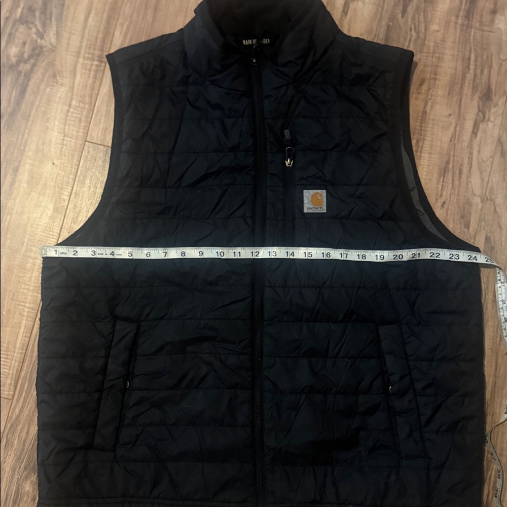 Carhartt Men’s Montana Loose Fit Sherpa Lined Insulated Puffer Vest Black XL - Picture 8 of 8